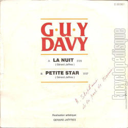 [Pochette de La nuit (Guy DAVY) - verso]