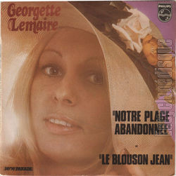 [Pochette de Notre plage abandonne / Le blouson jean (Georgette LEMAIRE)]