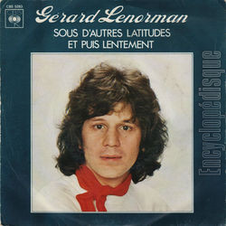 [Pochette de Sous d’autres latitudes / Et puis lentement (Grard LENORMAN)]