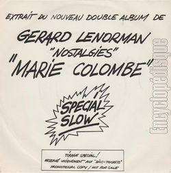 [Pochette de Marie Colombe (Grard LENORMAN)]