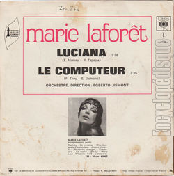 [Pochette de Luciana (Marie LAFORT) - verso]