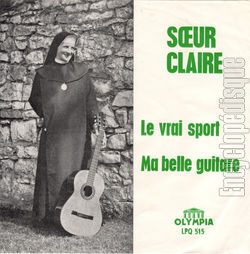 [Pochette de Le vrai sport / Ma belle guitare (Sœur CLAIRE)]