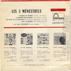 [Pochette de L’homme du monde (Les 3 MNESTRELS) - verso]