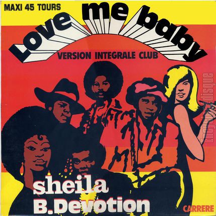 [Pochette de Love me baby (SHEILA B. DEVOTION)]