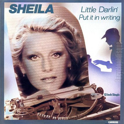 [Pochette de Little darlin’ / Put it in wrinting (SHEILA)]