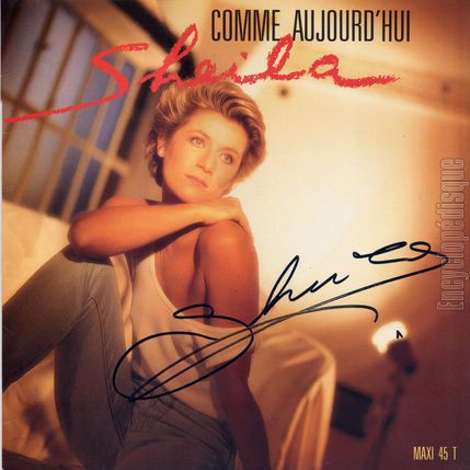 [Pochette de Comme aujourd’hui (SHEILA)]