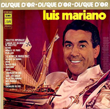 [Pochette de Disque d’or - 3 oprettes clbres (Luis MARIANO)]