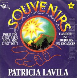 [Pochette de Pour toi c’est rien, pour moi c’est tout (Patricia LAVILA)]