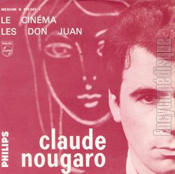 [Pochette de Le cinma / Les don juan (Claude NOUGARO)]