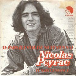 [Pochette de Je pars / tu sais l’enfance (Nicolas PEYRAC)]