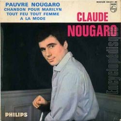 [Pochette de Pauvre Nougaro (Claude NOUGARO)]