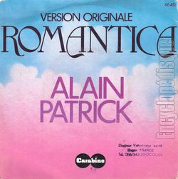 [Pochette de Romantica (Alain PATRICK)]