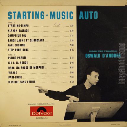 [Pochette de Starting-music auto (Oswald D’ANDRA (Chef d’Orchestre)) - verso]