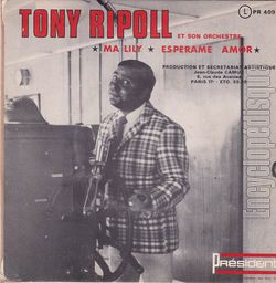 [Pochette de Ma Lily (Tony RIPOLL) - verso]