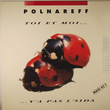 [Pochette de Toi et moi… Y’a pas l’sida (Michel POLNAREFF)]