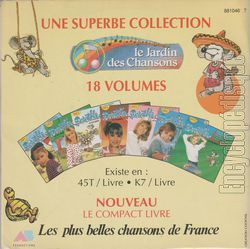 [Pochette de Dorothe et ses amis (Vol. 08) "Le jardin des chansons" (DOROTHE) - verso]