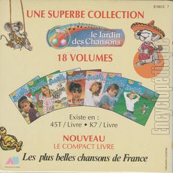 [Pochette de Dorothe et ses amis (Vol. 07) "Le jardin des chansons" (DOROTHE) - verso]