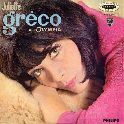 [Pochette de  l’Olympia (Juliette GRCO)]