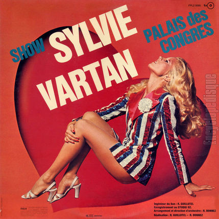 [Pochette de Show Sylvie Vartan - Palais des Congrs (Sylvie VARTAN) - verso]