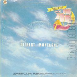 [Pochette de Libert (Gilbert MONTAGN) - verso]