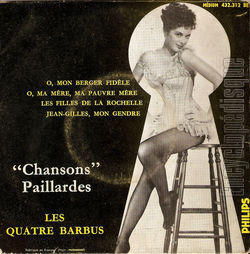 [Pochette de Chansons paillardes - 6me srie (Les QUATRE BARBUS)]