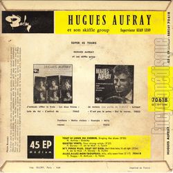 [Pochette de Tout le long du chemin (Hugues AUFRAY) - verso]