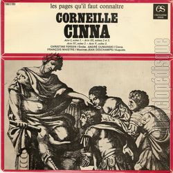 [Pochette de Corneille : Cinna (LES PAGES QU’IL FAUT CONNAITRE)]