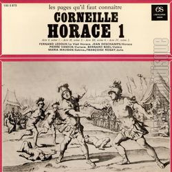 [Pochette de Les pages qu’il faut connatre - Corneille - Horace (I) (DOCUMENT)]