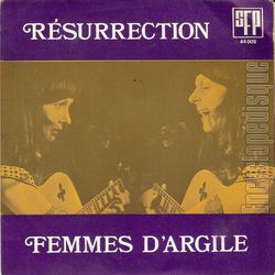 [Pochette de Rsurrection / Femmes d‘argile (Batrice TEKIELSKI)]