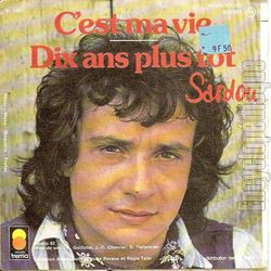 [Pochette de Dix ans plus tt / C’est ma vie (Michel SARDOU) - verso]