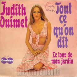 [Pochette de Tout ce qu’on dit (Judith OUIMET)]