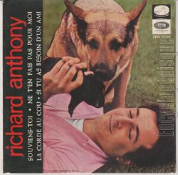 [Pochette de La corde au cou (Richard ANTHONY)]