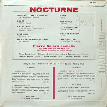 [Pochette de Nocturne (Pierre SPIERS) - verso]