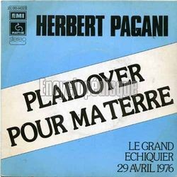 [Pochette de Plaidoyer pour ma terre (Herbert PAGANI)]