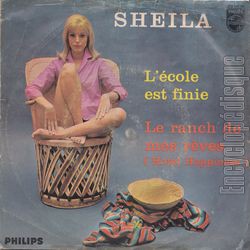 [Pochette de L’cole est finie (SHEILA)]