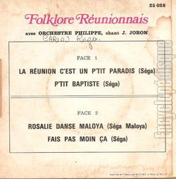 [Pochette de Folklore runionnais (ORCHESTRE PHILIPPE) - verso]