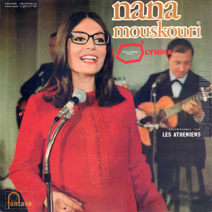 [Pochette de  l’Olympia (Nana MOUSKOURI)]