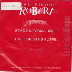 [Pochette de Stage informatique (Jean-Pierre ROBERT)]