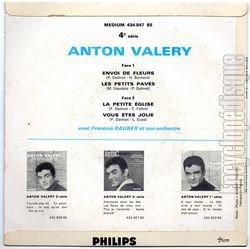 [Pochette de Envoi de fleurs (Anton VALRY) - verso]