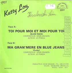 [Pochette de Toi pour moi et moi pour toi (KATTY-LOU) - verso]