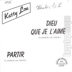 [Pochette de Dieu que je l’aime (KATTY-LOU) - verso]