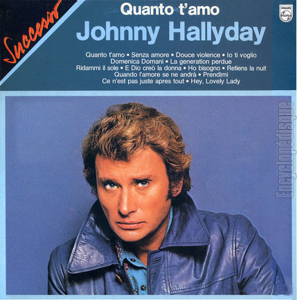 [Pochette de Quanto t’amo (Johnny HALLYDAY)]