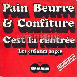 [Pochette de C’est la rentre (PAIN BEURRE ET CONFITURE)]