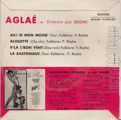 [Pochette de Ah ! Si mon moine (AGLA) - verso]