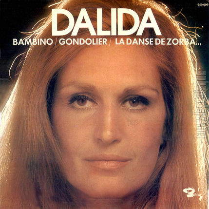 [Pochette de Bambino / Gondolier / La danse de Zorba… (DALIDA)]