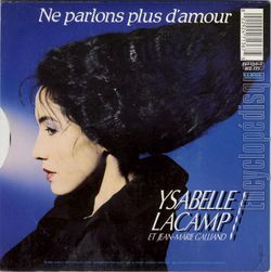 [Pochette de Je t’aime, je t’aime… (Ysabelle LACAMP) - verso]