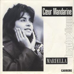 [Pochette de Cœur mandarine (MARIELLA)]