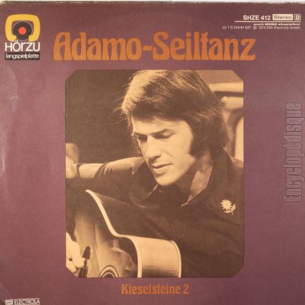 [Pochette de Adamo-Seiltanz - Kieselsteine 2 (Salvatore ADAMO) - verso]