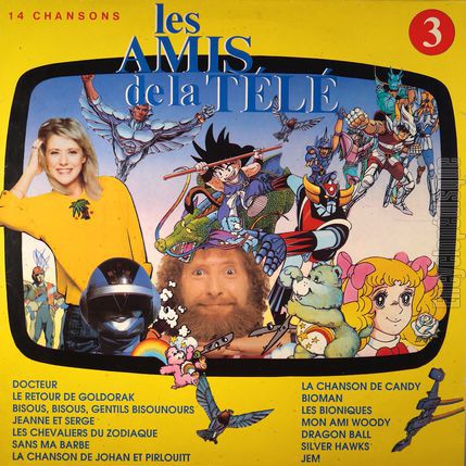 [Pochette de Les amis de la tl vol. 3 (T.V. (Tlvision))]