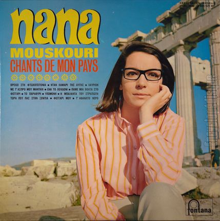 [Pochette de Chants de mon pays (Nana MOUSKOURI)]